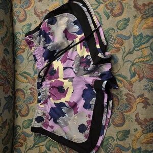 Joe Fresh Purple and Black Athletic Shorts